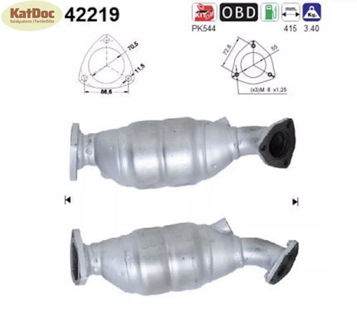 Katalysator set audi a6 - audi, a4/a6