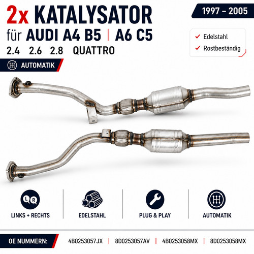 Katalysator für audi b5 - a4,